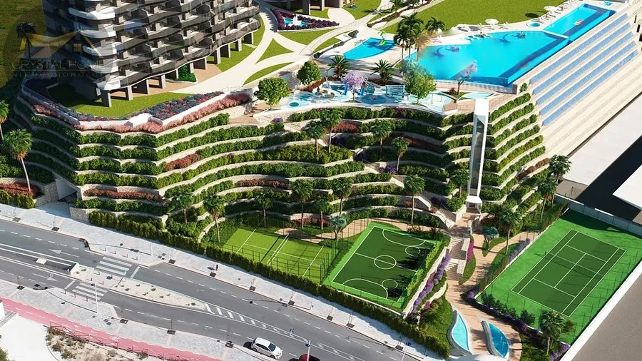 Wytworny apartament przy plaży z widokiem na morze