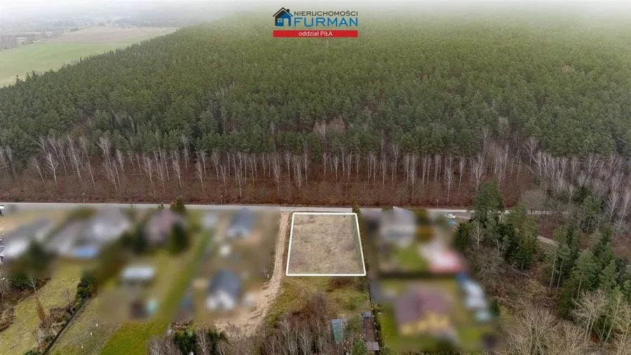 Działka 1151m, zab. jednorodzinna- przy lesie